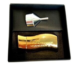 1998 Nagano Japan Olympics Refillable Perfume Spray Bottle‎ NEW IN BOX Vintage